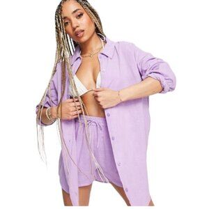 Asos Textured Beach Shirt